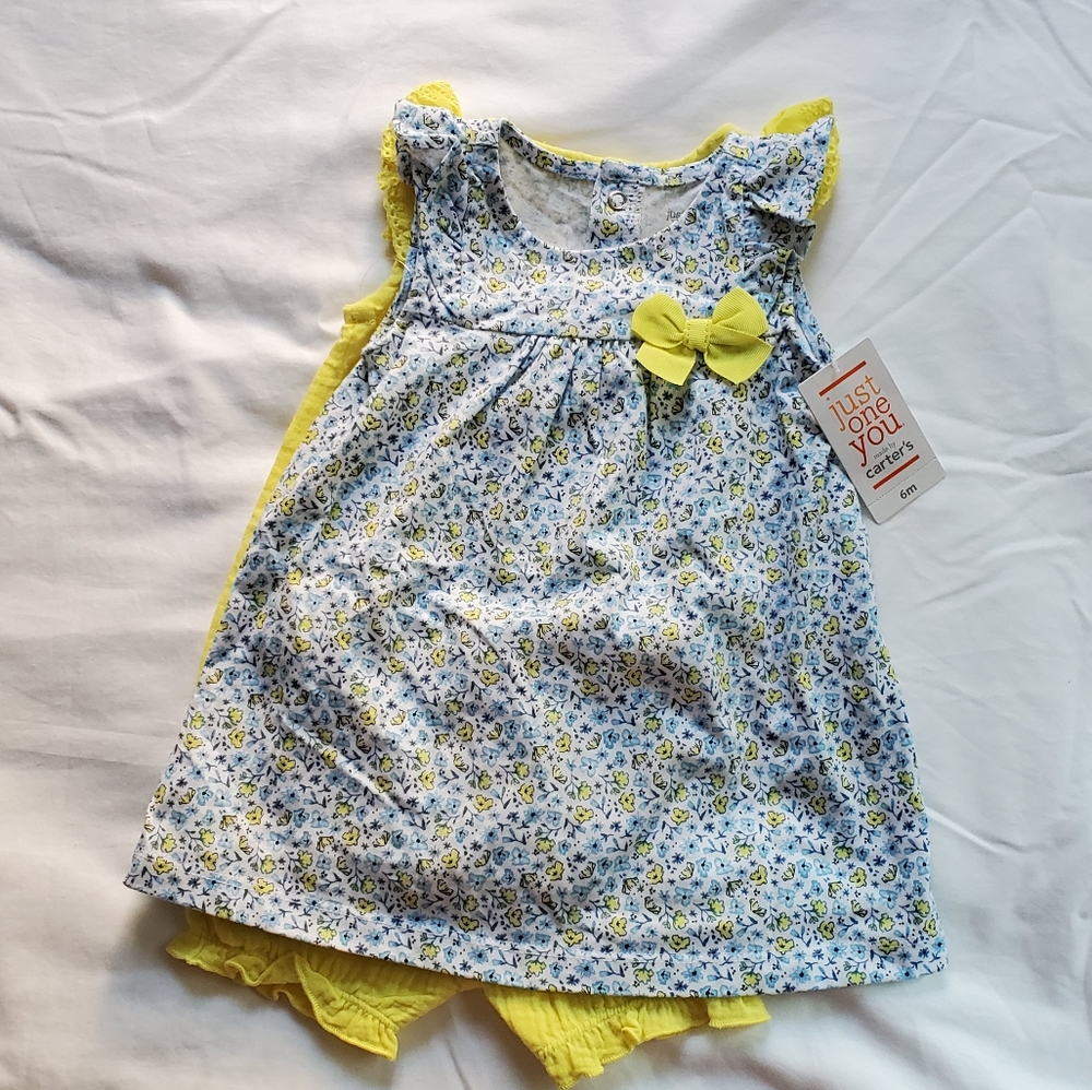 ❤Dress + Romper for babygirl